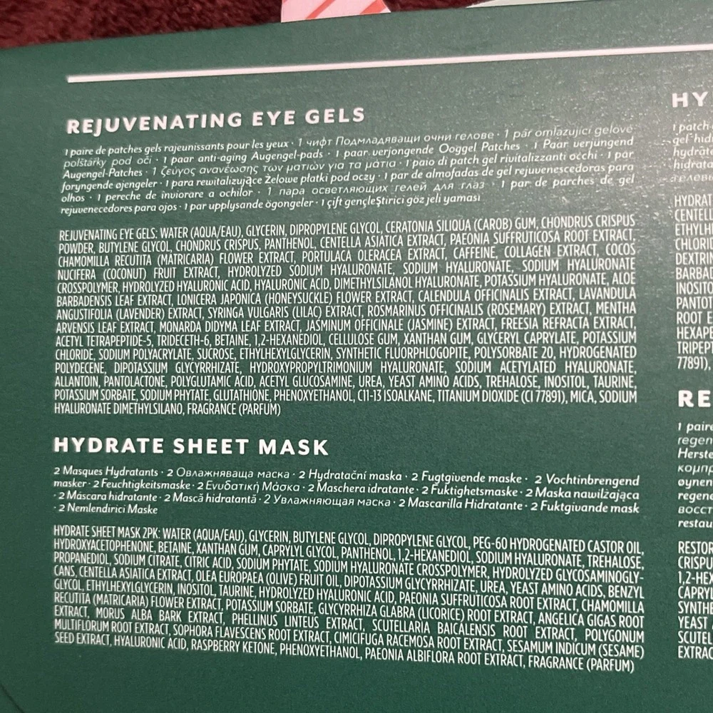 NIB NEW Patchology On The Fly Travel Facial Kit Great‎ Bon Voyage Gift , Wedding